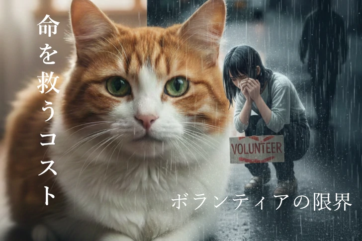 1匹の保護猫に医療費15万円?Web屋の僕が知らなかった「命を救うコスト」の真実と「ボランティア」の限界を変えたい!